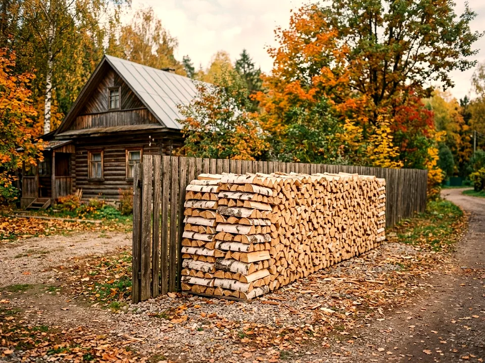 Круговая поленница holzhausen, Великий Новгород, проезд Сосновая, 24